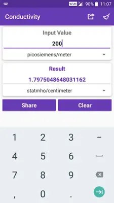 Electrical Converter android App screenshot 2