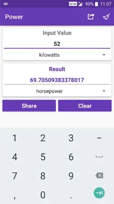 Electrical Converter android App screenshot 3