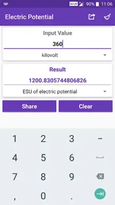 Electrical Converter android App screenshot 4