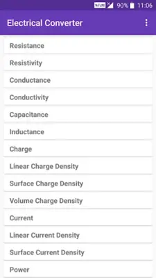 Electrical Converter android App screenshot 6