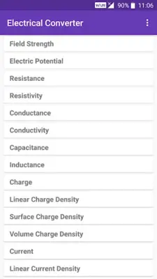 Electrical Converter android App screenshot 7